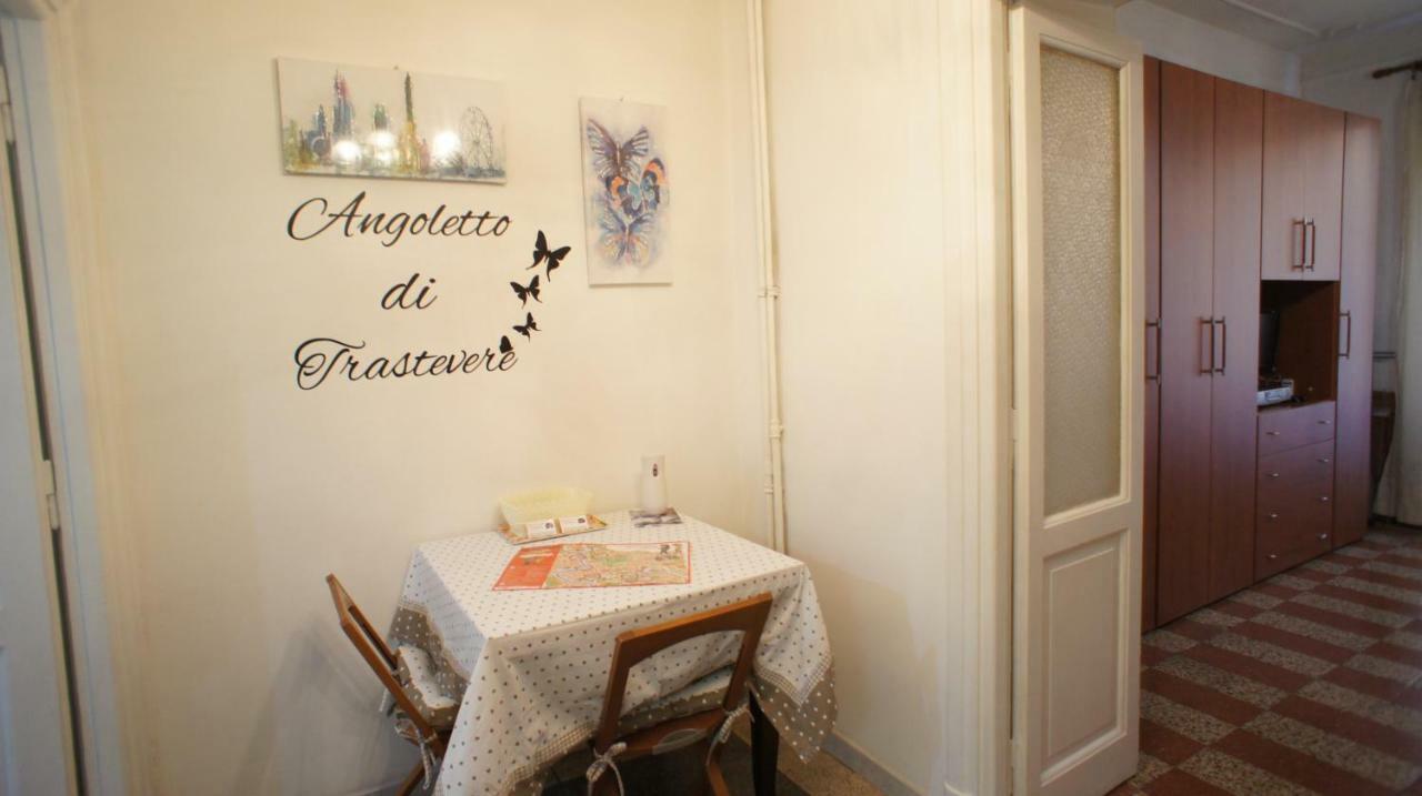 Angoletto Di Trastevere Rom Exteriör bild